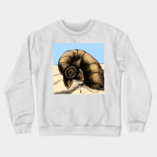 the dune sandworm in sandstorm art Crewneck Sweatshirt